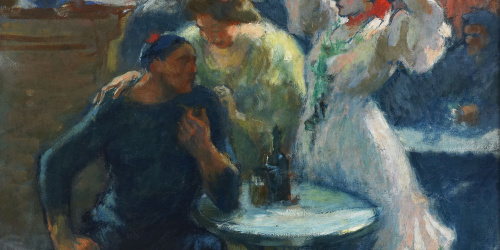 image for: Ricard Canals - Al bar - Cap a 1910