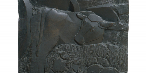 image for: Manolo Hugué - Bou i carro - 1913