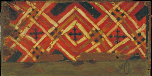image for: Anònim. Catalunya - Tauleta d&#039;enteixinat amb motius geomètrics - Primer quart del segle XIV