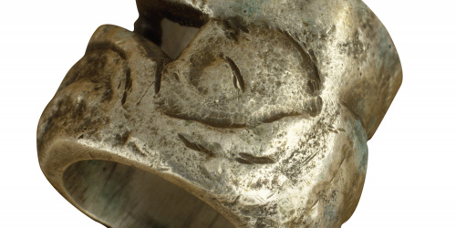 image for: Manolo Hugué - Argolla per a foulard - Cap a 1943-1944