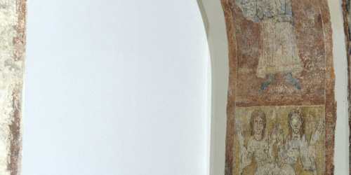 image for: Tercer Mestre de Sorpe - Sant Feliu i el símbol zodiacal de Gèminis de Sorpe - Mitjan segle XII