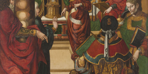 image for: Roderic de Saxònia - Jesús entre els doctors de la Llei - 1514-1519