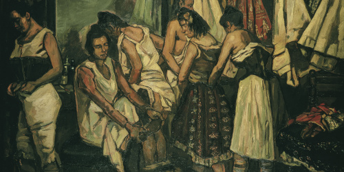 image for: José Gutiérrez Solana - Les coristes - Madrid, cap a 1925