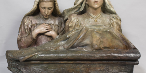 image for: Josep Llimona - La primera comunió - 1897