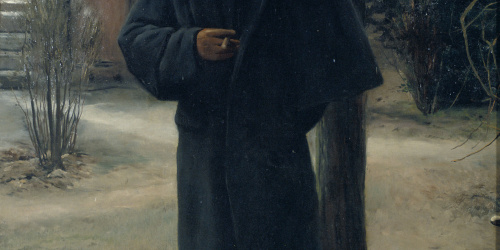 image for: Santiago Rusiñol - Retrat de Miquel Utrillo - París, 1889-1890