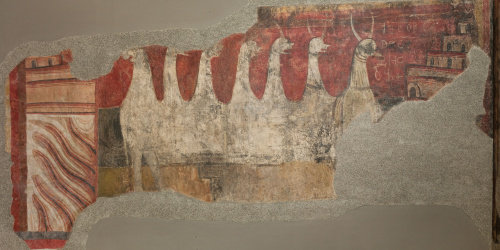 image for: Mestre de Boí - Torre i bèstia apocalíptica de Sant Joan de Boí - Cap a 1100