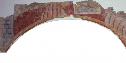 image for: Mestre de Boí - Extradós d'un arc de Sant Joan de Boí - Cap a 1100
