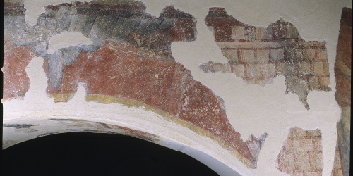 image for: Mestre de Boí - Extradós d'un arc de Sant Joan de Boí - Cap a 1100