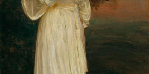 image for: Ramon Casas - Retrat de la senyora Baladia - Cap a 1907