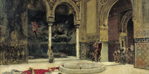 image for: Marià Fortuny - La matança dels Abenserraigs - Granada, cap a 1870