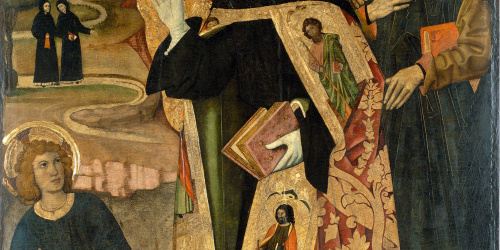 image for: Grup Vergós - Sant Agustí medita sobre la Trinitat i se li apareix el Nen Jesús - Cap a 1470/1475-1486