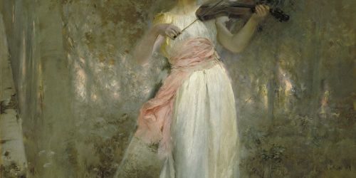 image for: Josep Maria Tamburini - Harmonies del bosc - Cap a 1896