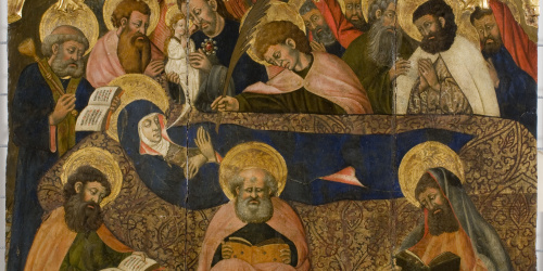 image for: Segon Mestre d’Estopanyà - Dormició de la Mare de Déu - Cap a 1450