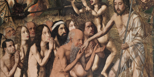 Bartolomé Bermejo - Davallament de Crist als Llimbs - Cap a 1474-1479 image for: Bartolomé Bermejo - Davallament de Crist als Llimbs - Cap a 1474-1479