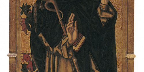 image for: Joan Desí - Sant Antoni Abat turmentat pels dimonis - 1500-1503
