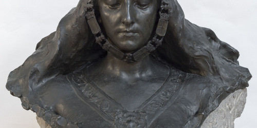 Eusebi Arnau - Bust de matrona representant Barcelona - 1897 image for: Eusebi Arnau - Bust de matrona representant Barcelona - 1897