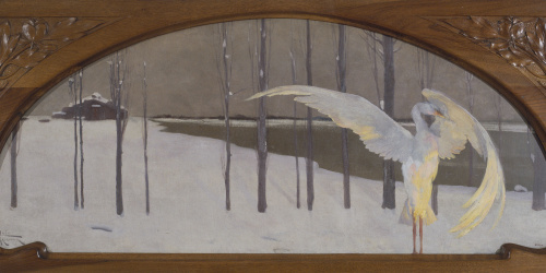 image for: Lluís Masriera - Composició decorativa per al frontal d&#039;una xemeneia - Cap a 1911