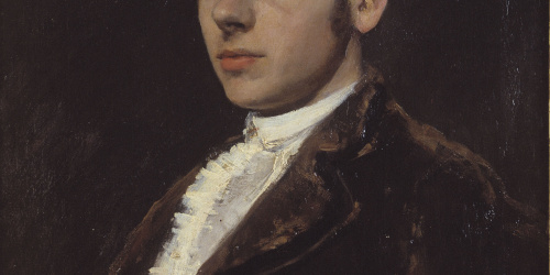 image for: Ramon Casas - Retrat masculí - 1885