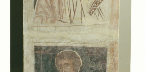 image for: Mestre de la sala capitular de Sixena - De Jannai a Naüm de la genealogia de Crist segons Lluc, de la sala capitular de Sixena - Entre 1196-1208