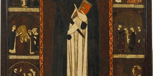 image for: Anònim. Aragó - Retaule de sant Pere Màrtir - Primer terç del segle XIV
