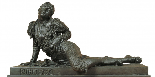 image for: Rossend Nobas - Torero ferit - 1871
