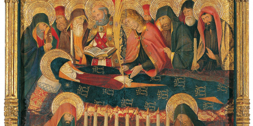 image for: Pere Garcia de Benavarri - Dormició de la Mare de Déu - Cap a 1450-1455