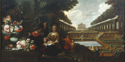 image for: Antoni Viladomat - La primavera - Entre 1730-1755