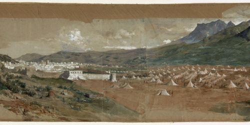 image for: Marià Fortuny - Vista de Tetuan - 1860