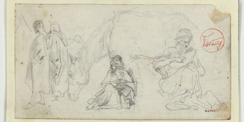 image for: Marià Fortuny - Marroquins i cavall - Cap a 1860-1862