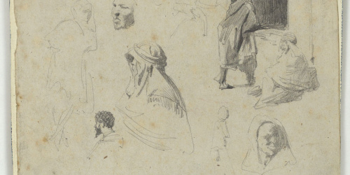 image for: Marià Fortuny - Marroquins - Cap a 1860-1862