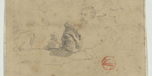 image for: Marià Fortuny - Marroquins - Cap a 1860-1862