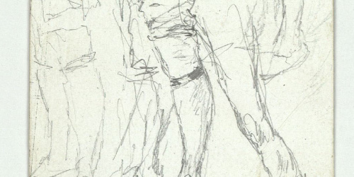 image for: Marià Fortuny - Estudi per al quadre «L'elecció de la model» - Cap a 1868-1870