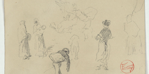 image for: Marià Fortuny - Figures - Cap a 1870-1872