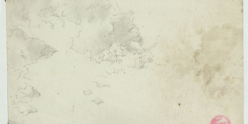 image for: Marià Fortuny - Estudi per al quadre «Platja de Portici» - Cap a 1874