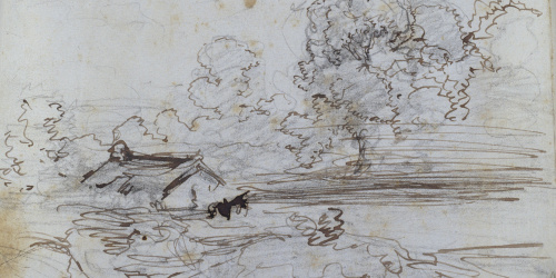 image for: Marià Fortuny - Paisatge - Cap a 1854