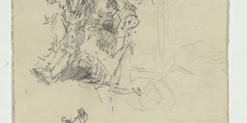 image for: Marià Fortuny - Croquis de figures - Cap a 1867-1872