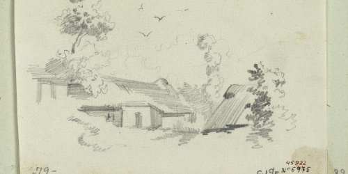 image for: Marià Fortuny - Paisatge rural - Cap a 1853-1856