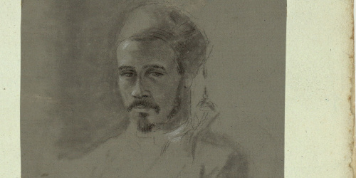 image for: Marià Fortuny - Bust de turc - Cap a 1856-1858