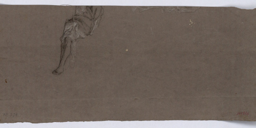 image for: Marià Fortuny - Fragment d&#039;estudi de figura - Cap a 1863-1870