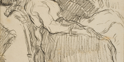 image for: Isidre Nonell - Asseguts en un parc - Cap a 1890-1896