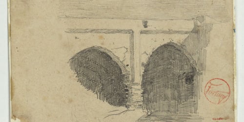 image for: Marià Fortuny - Construcció d&#039;estil musulmà - Cap a 1860-1862