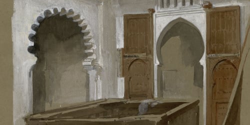 image for: Marià Fortuny - Nuestra casa en Tetuán - 1860