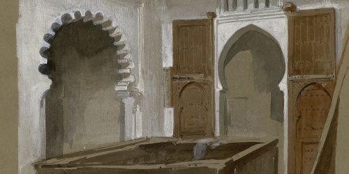 image for: Marià Fortuny - Nuestra casa en Tetuán - 1860
