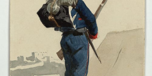 image for: Marià Fortuny - Voluntari català de la guerra d&#039;Àfrica - 1860