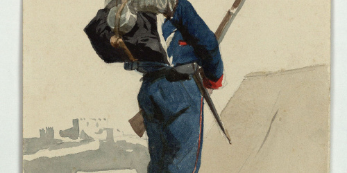 image for: Marià Fortuny - Voluntari català de la guerra d&#039;Àfrica - 1860