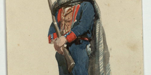 image for: Marià Fortuny - Voluntari català de la guerra d&#039;Àfrica - Cap a 1860