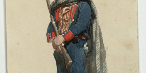 image for: Marià Fortuny - Voluntari català de la guerra d&#039;Àfrica - Cap a 1860