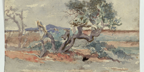 image for: Marià Fortuny - Paisatge - Cap a 1860-1862