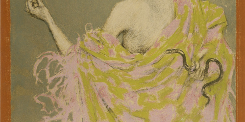 image for: Ramon Casas - Estudi per al cartell «Sífilis» - 1900