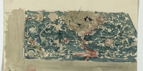 image for: Marià Fortuny - Ornamentació d&#039;estil musulmà - Cap a 1860-1862